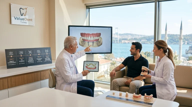 Zahnimplantate für den gesamten Mund in Istanbul – Ein umfassender Leitfaden der Valuedent Klinik