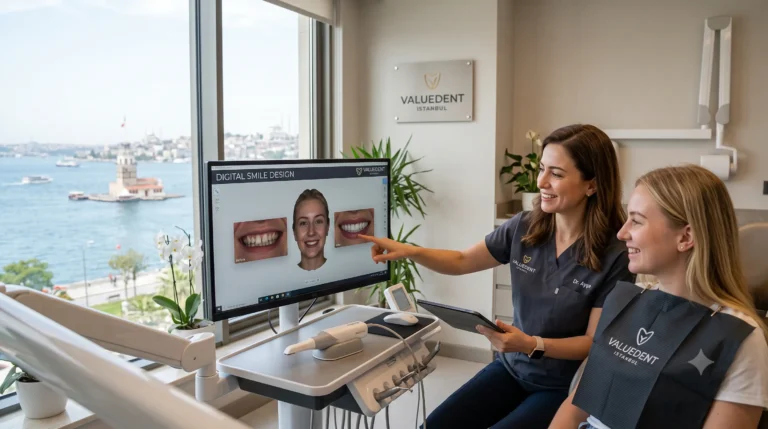 Wie digitales Lächeldesign die Zahnkorrektur in Istanbul revolutioniert (Für Patienten aus Großbritannien, den USA und der EU)